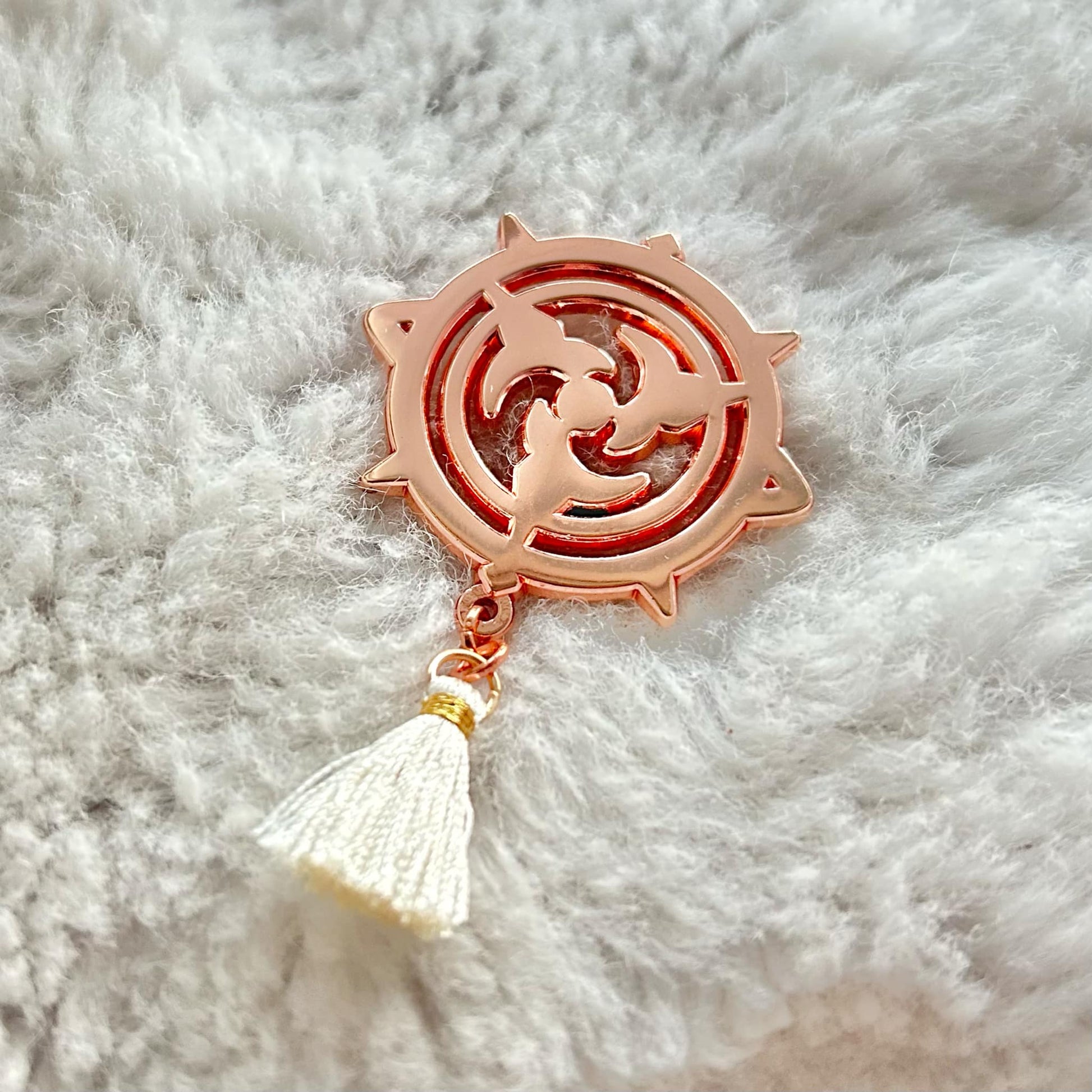 Genshin Impact Scaramouche Enamel Pin Gift